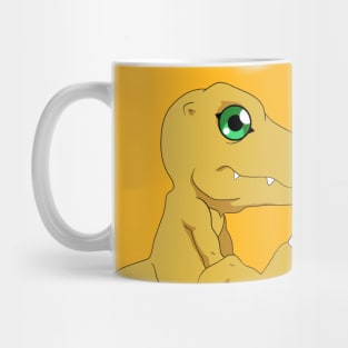 Sitting Agumon Mug